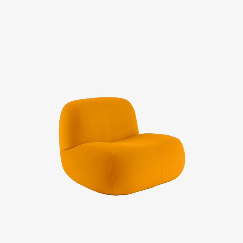 PUKKA - Fauteuil en tissu Capa col. Ecru