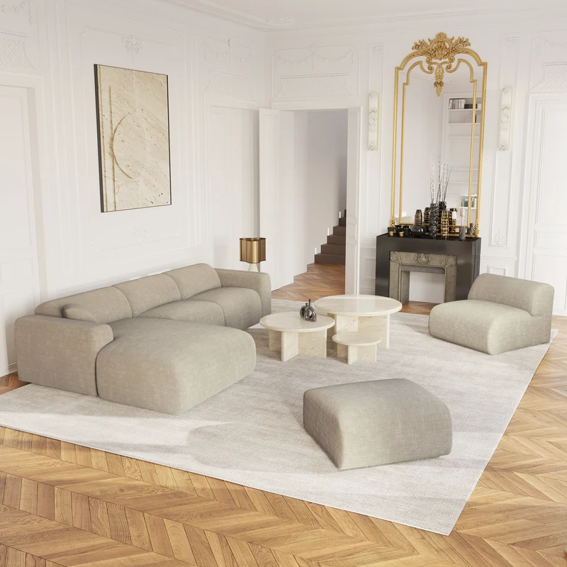 Canapé Grand Angle Gauche Myra