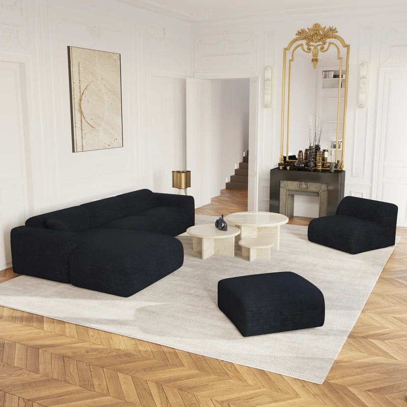 Canapé Grand Angle Gauche Myra
