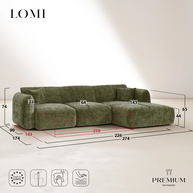 LOMI angle droit convertible