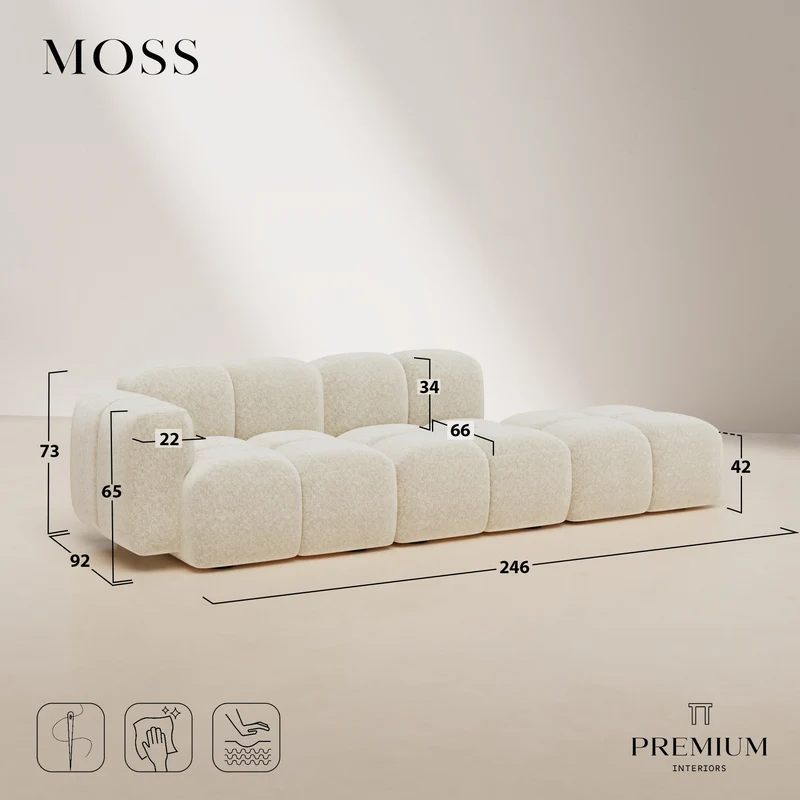 MOSS modulable 4-5 places