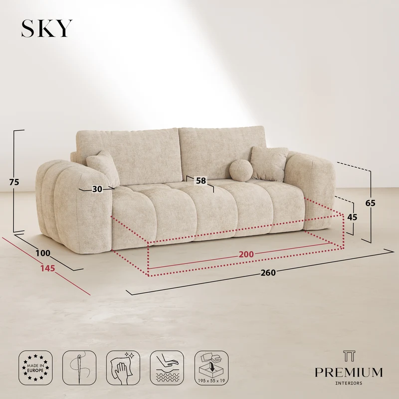 SKY 4 places convertible