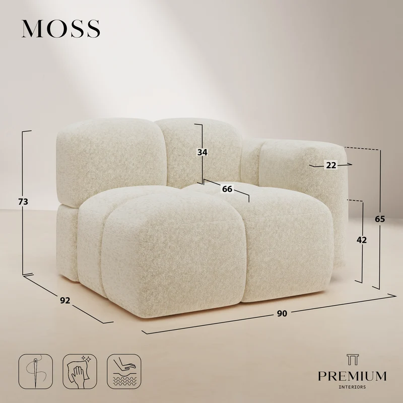 MOSS module d'angle droit