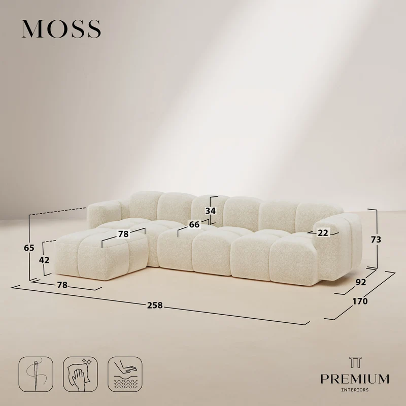 MOSS modulable 5-6 places