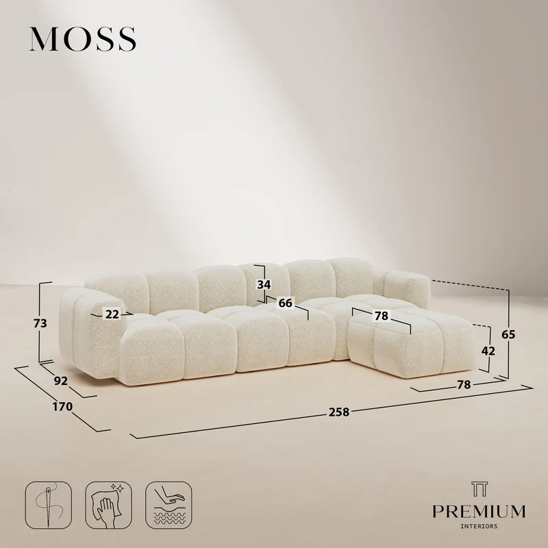 MOSS modulable 5-6 places