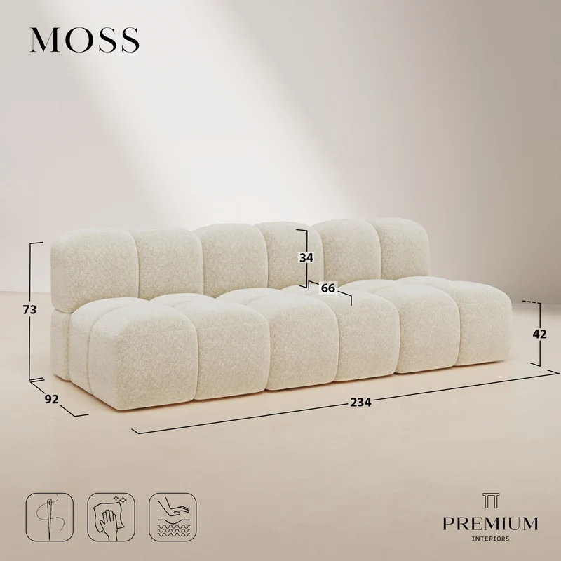 MOSS modulable 4-5 places
