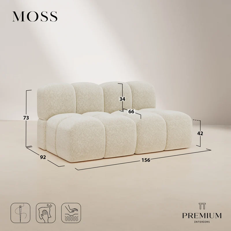 MOSS modulable 3 places