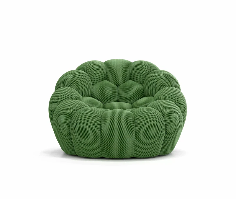Lund Mini - Fauteuil Bubble Compressé Vert