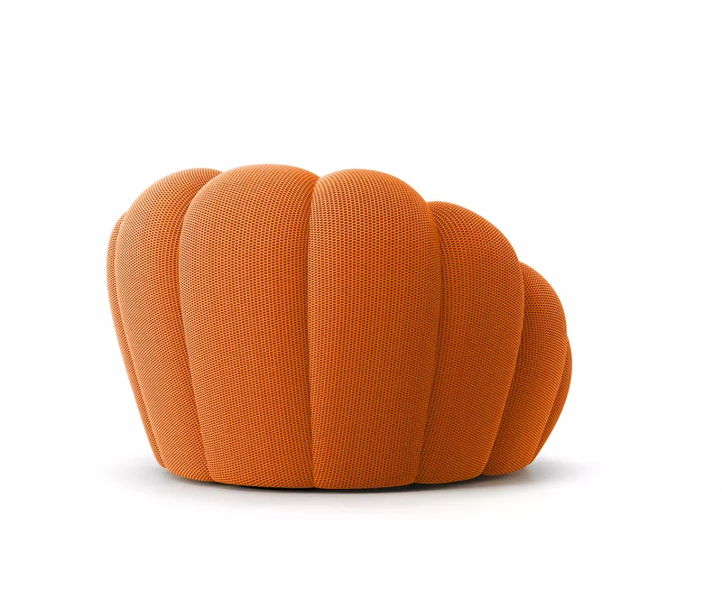 Lund Mini - Fauteuil Bubble Compressé Orange