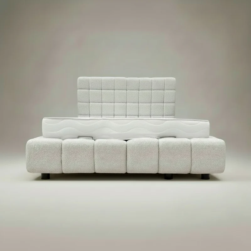 Lit coffre Bubble Concorde 180x200 | Leader Meubles