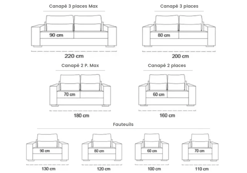 Canapé d'angle modulable en tissu crème - Syra