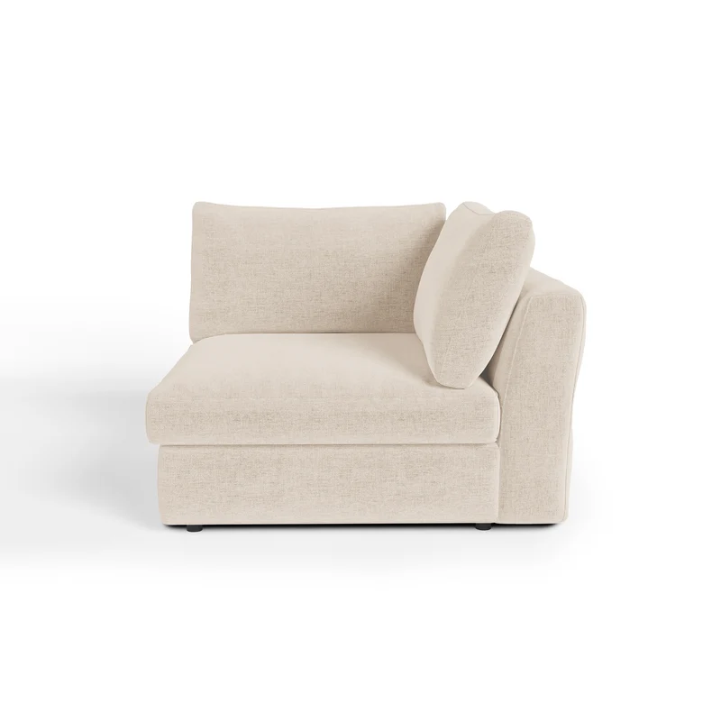 Module d'angle réversible NEST tissu tramé toucher doux