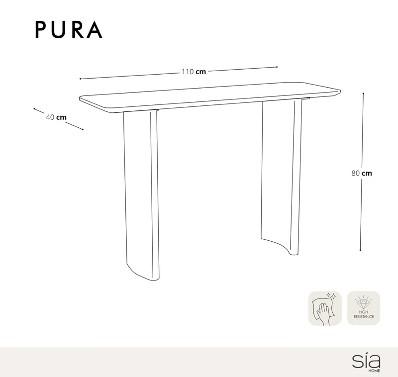 Console PURA 110cm