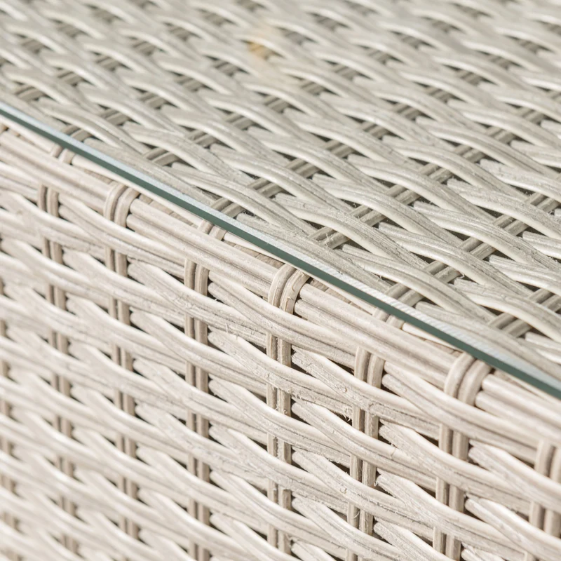 Table basse de jardin carrée Palma