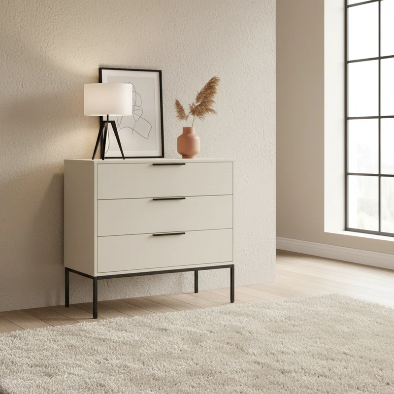 Commode Adam Beige