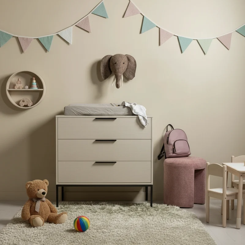 Commode Adam Beige
