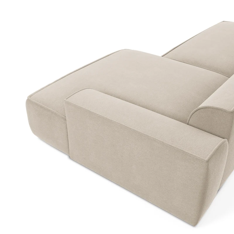 Canapé angle droit 260cm MIA Tissu Tramé