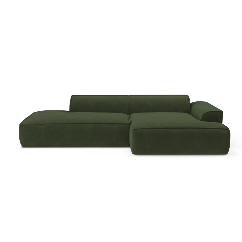Canapé angle droit 260cm MIA Tissu Tramé