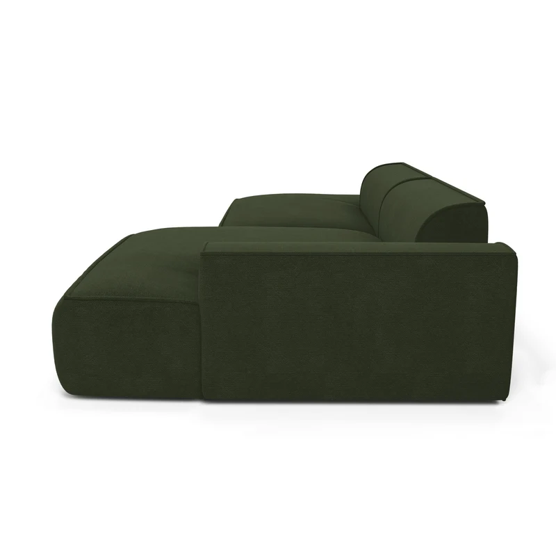 Canapé angle droit 260cm MIA Tissu Tramé