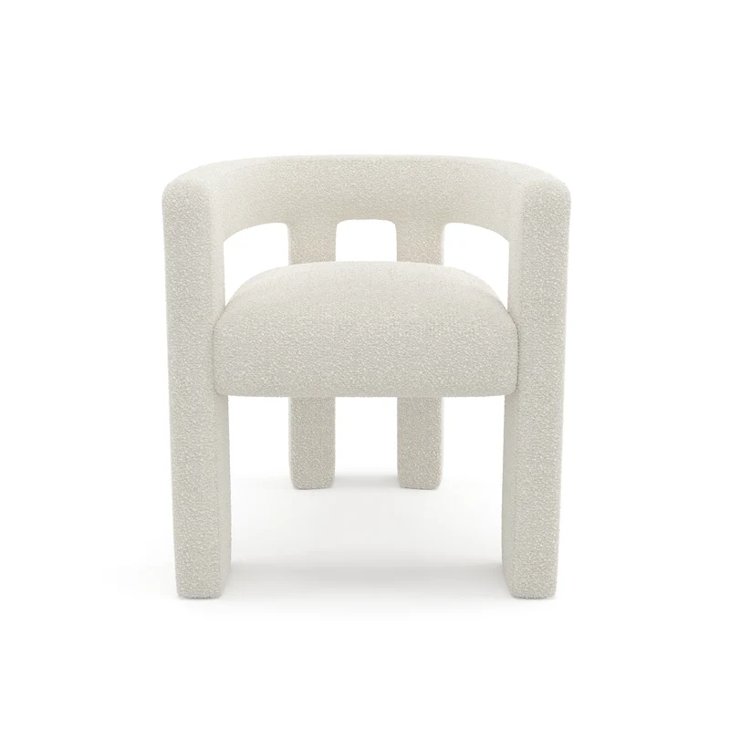 Fauteuil de salle à manger CELIA Bouclette