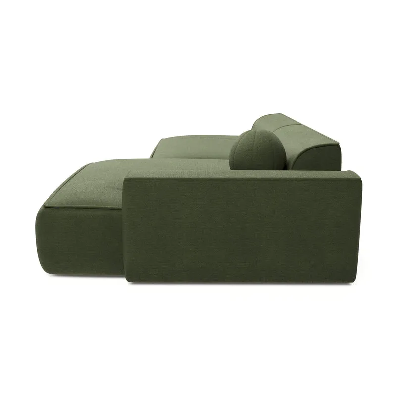 Canapé angle droit 260cm ANIA Tissu tramé