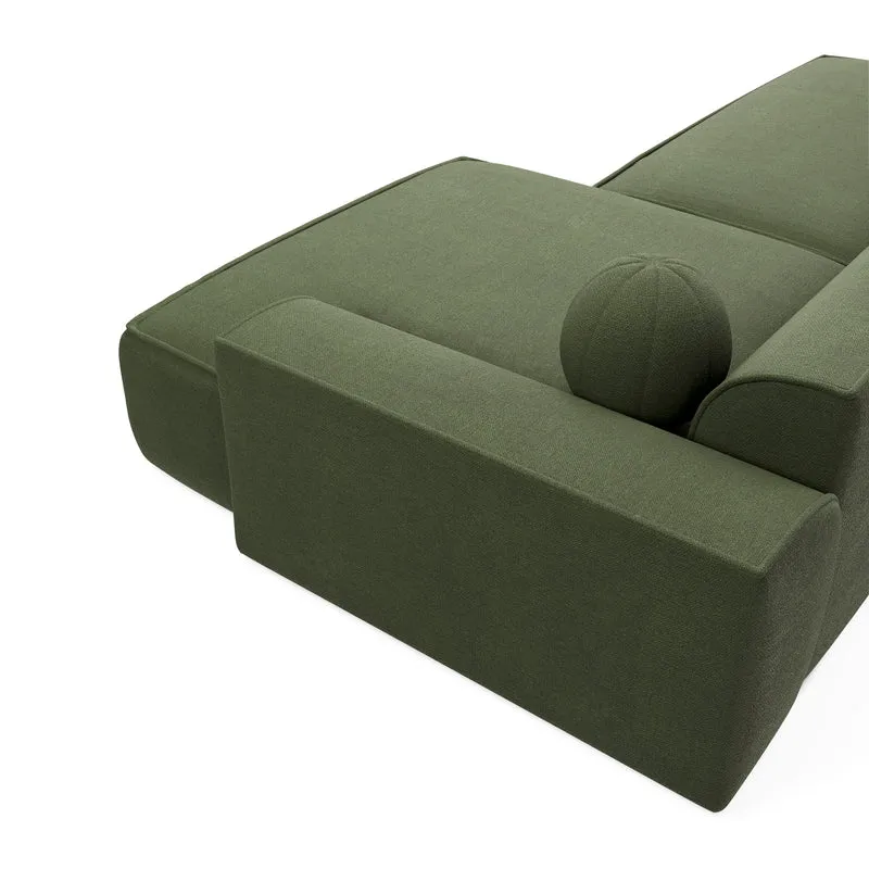 Canapé angle droit 260cm ANIA Tissu tramé