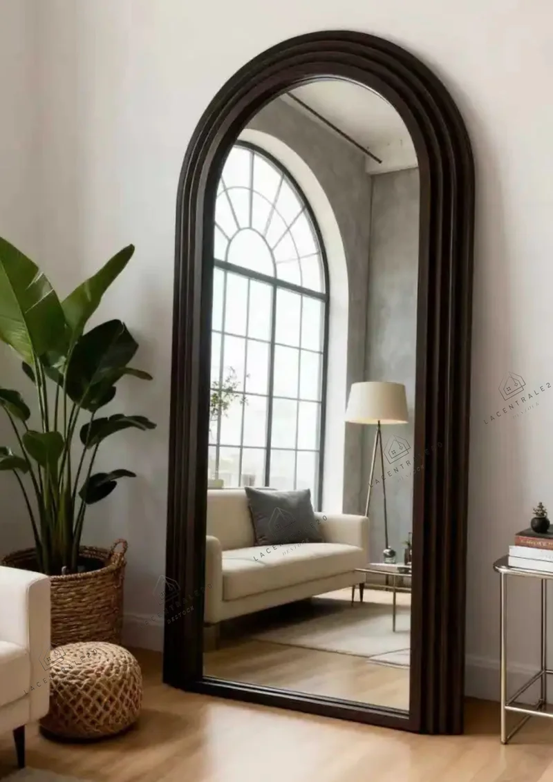 Miroir - Noyer en Arc - Bali