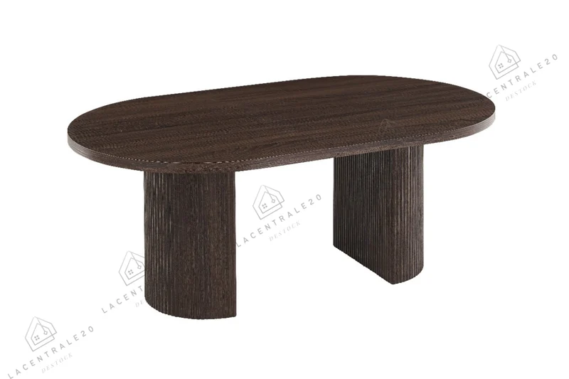 Table Basse - Effet Noyer - Anna