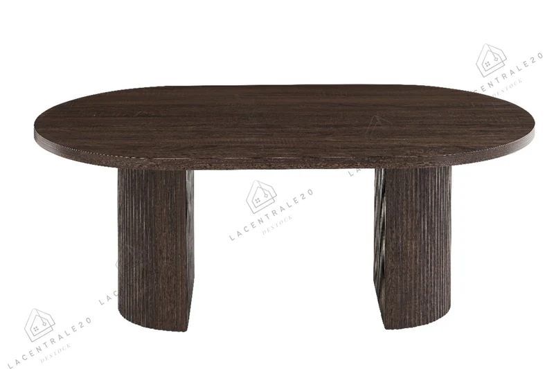Table Basse - Effet Noyer - Anna