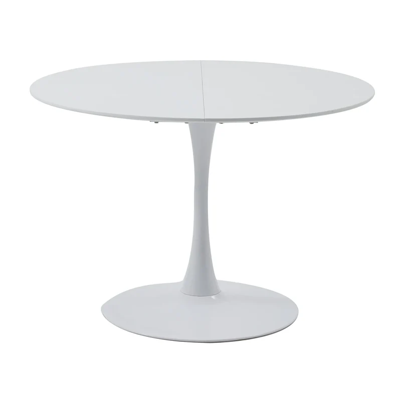 Table basse Éléna — finition noir, ronde, lot de 6
