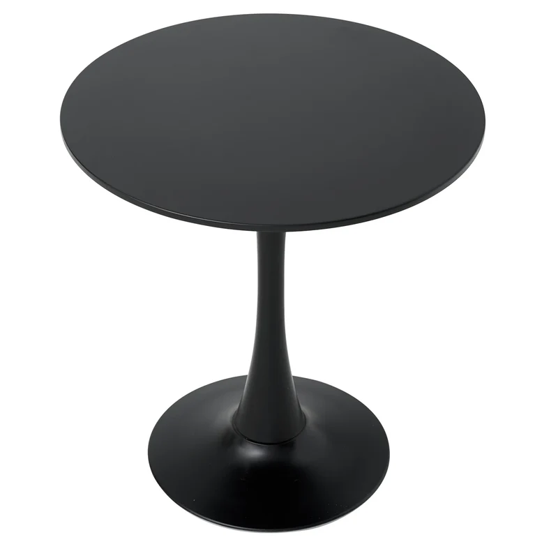 Table de salle à manger Claude — finition blanche, design contemporain, ronde