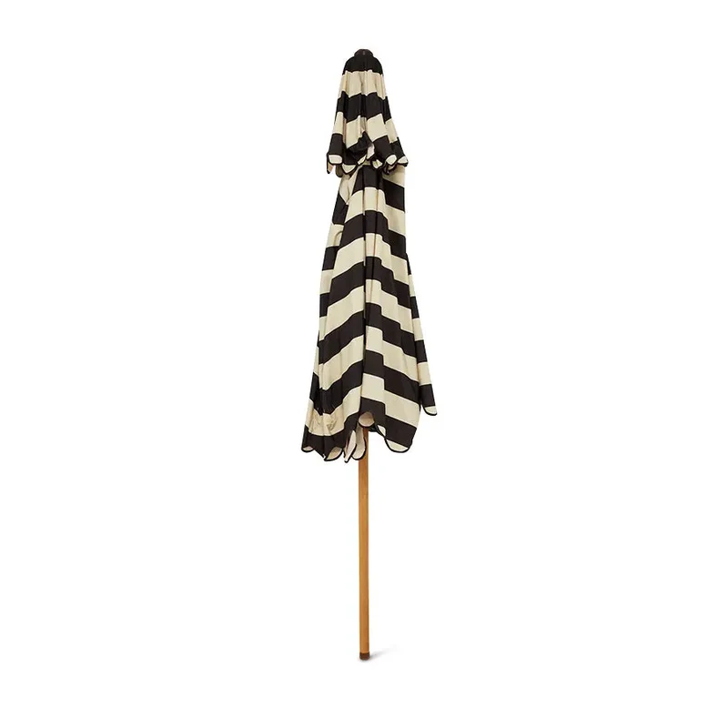 Parasol rayé stracciatella