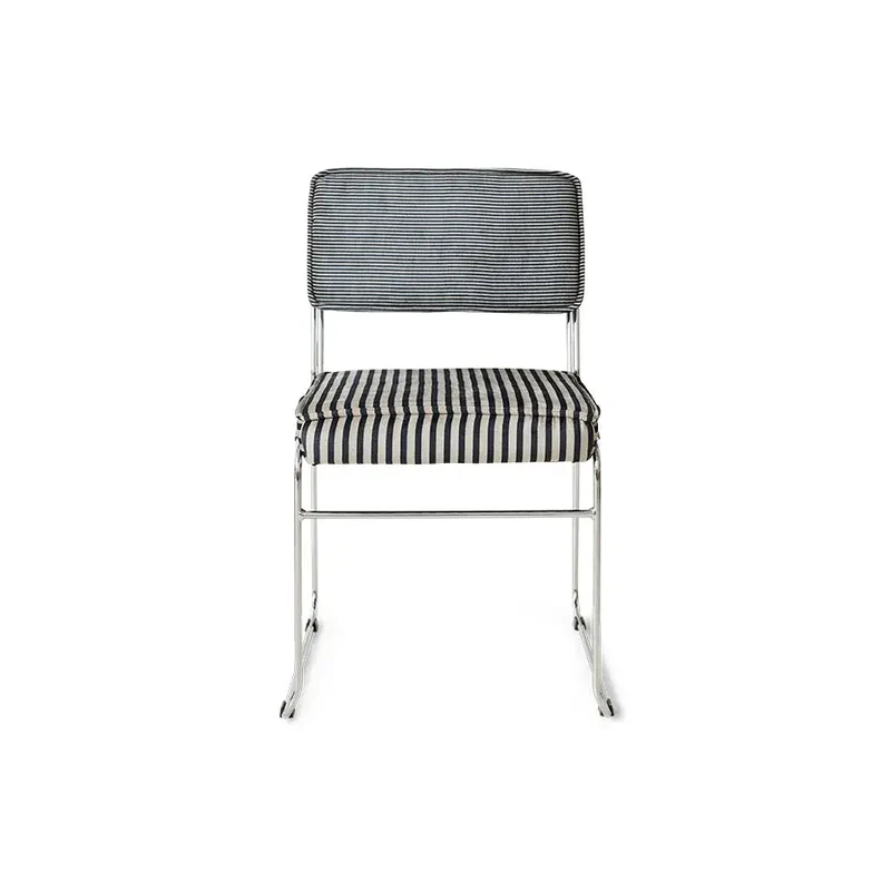 chaise endless rayée monochrome (lot de 2)
