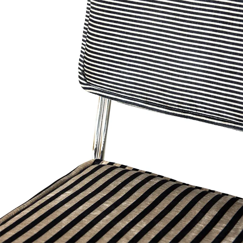 chaise endless rayée monochrome (lot de 2)