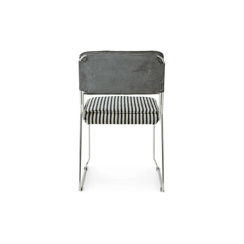 chaise endless rayée monochrome (lot de 2)
