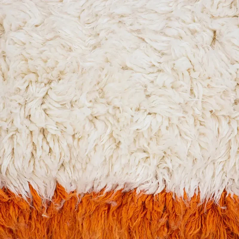 Tapis Fluffy rétro summer