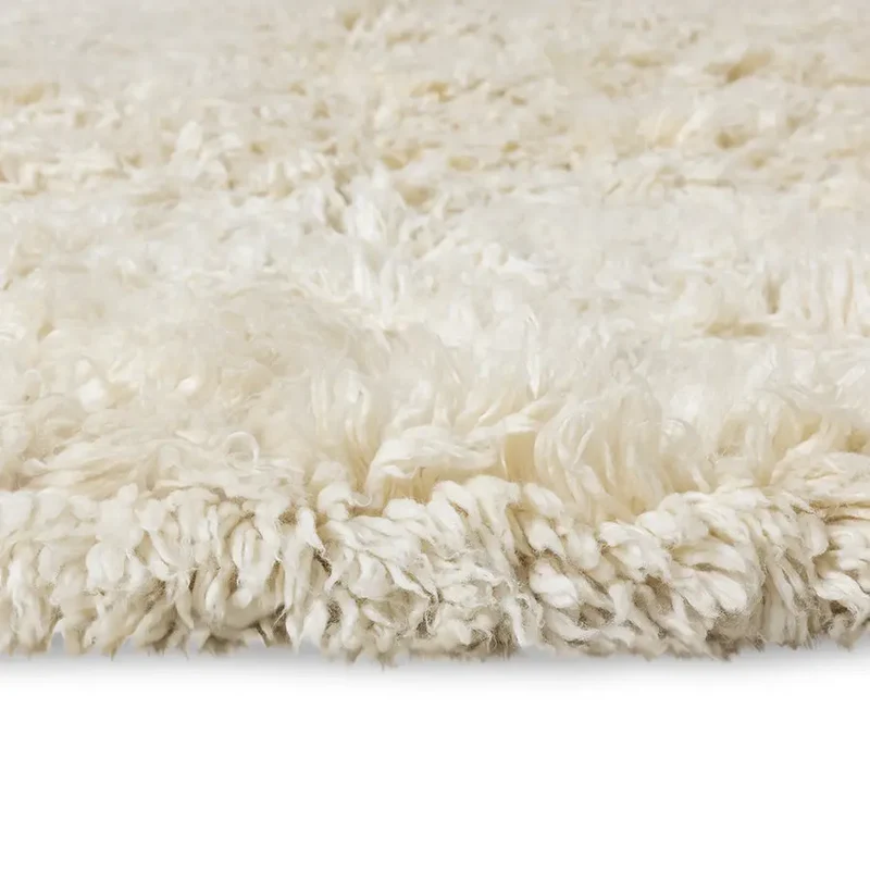 Tapis Fluffy rond