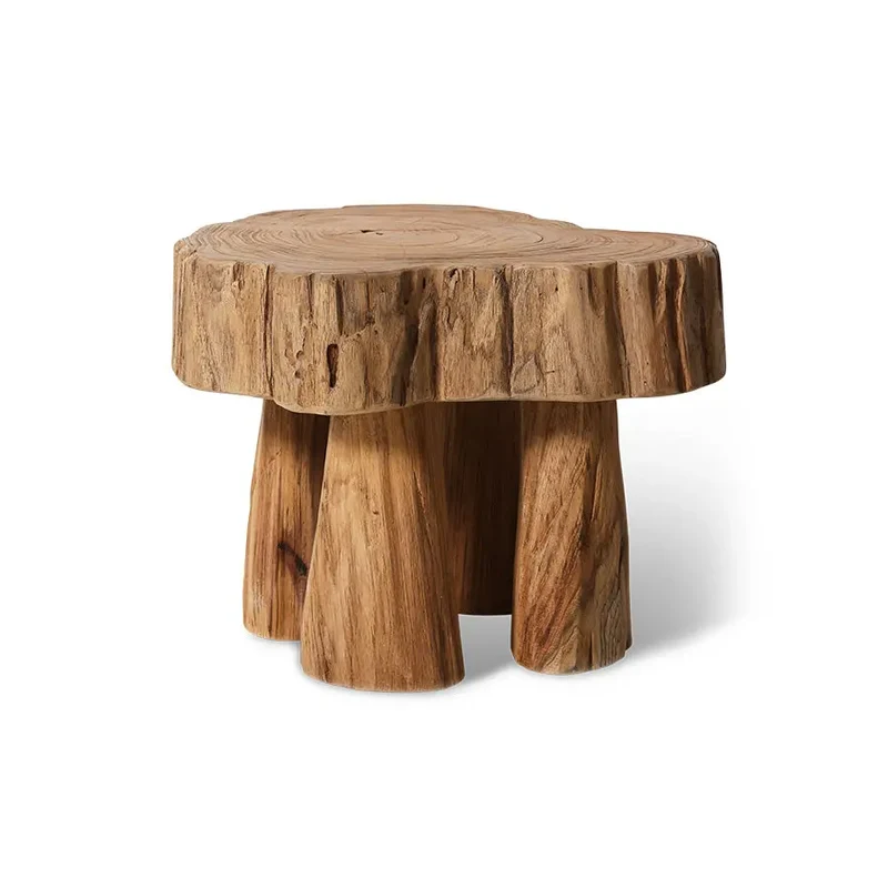 Tabouret en bois Log