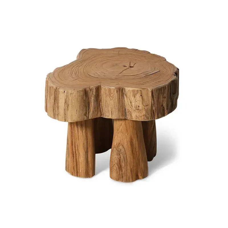 Tabouret en bois Log