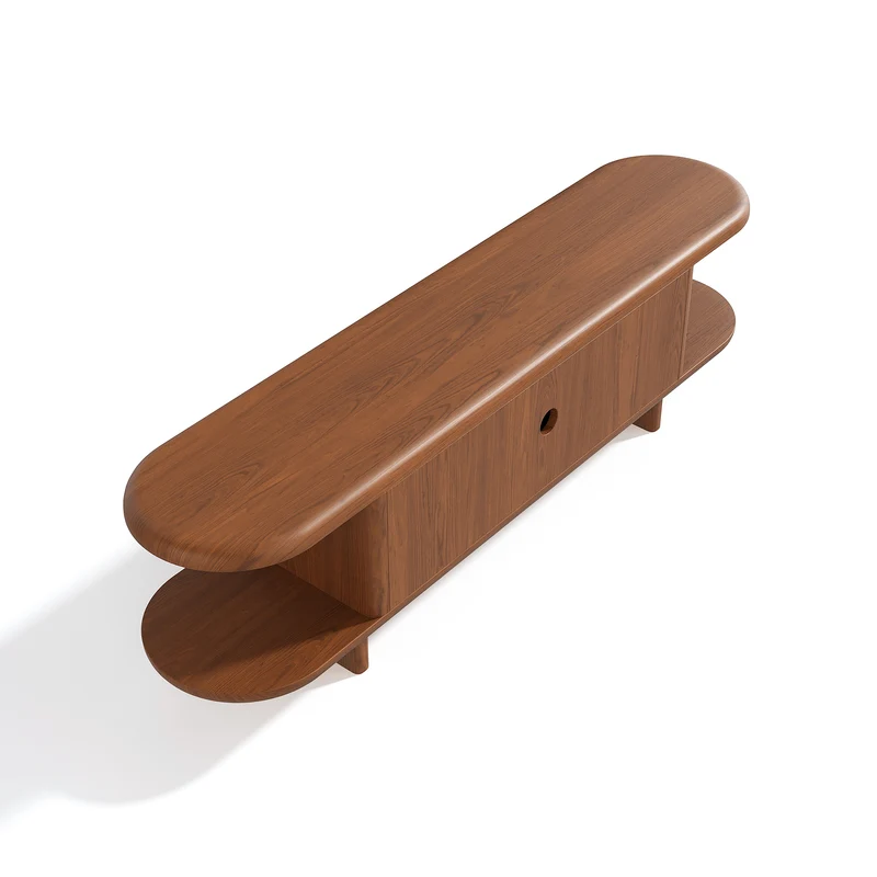 Meuble TV BOIA Noyer 180cm