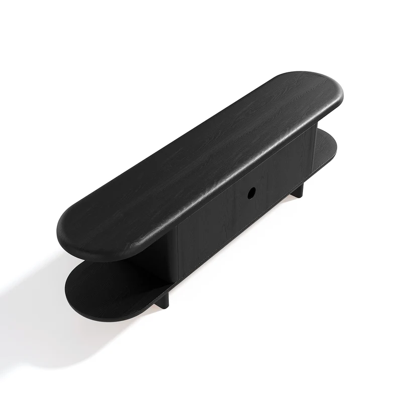 Meuble TV BOIA Noyer 180cm