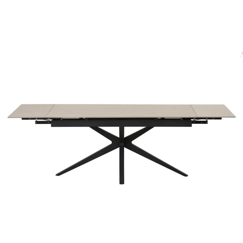 Table à manger - extensible - travertin Mat - Tania