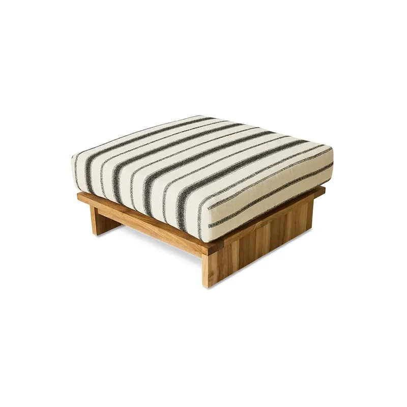 Pouf Outdoor en Teck