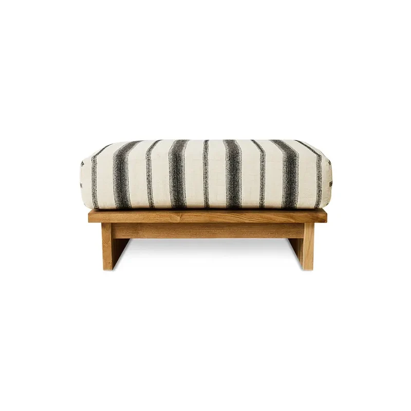 Pouf Outdoor en Teck