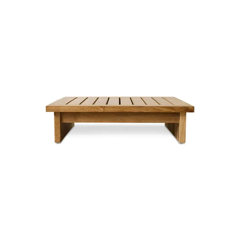 Pouf Outdoor en Teck