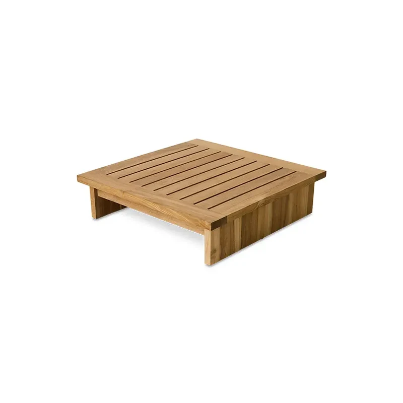 Pouf Outdoor en Teck