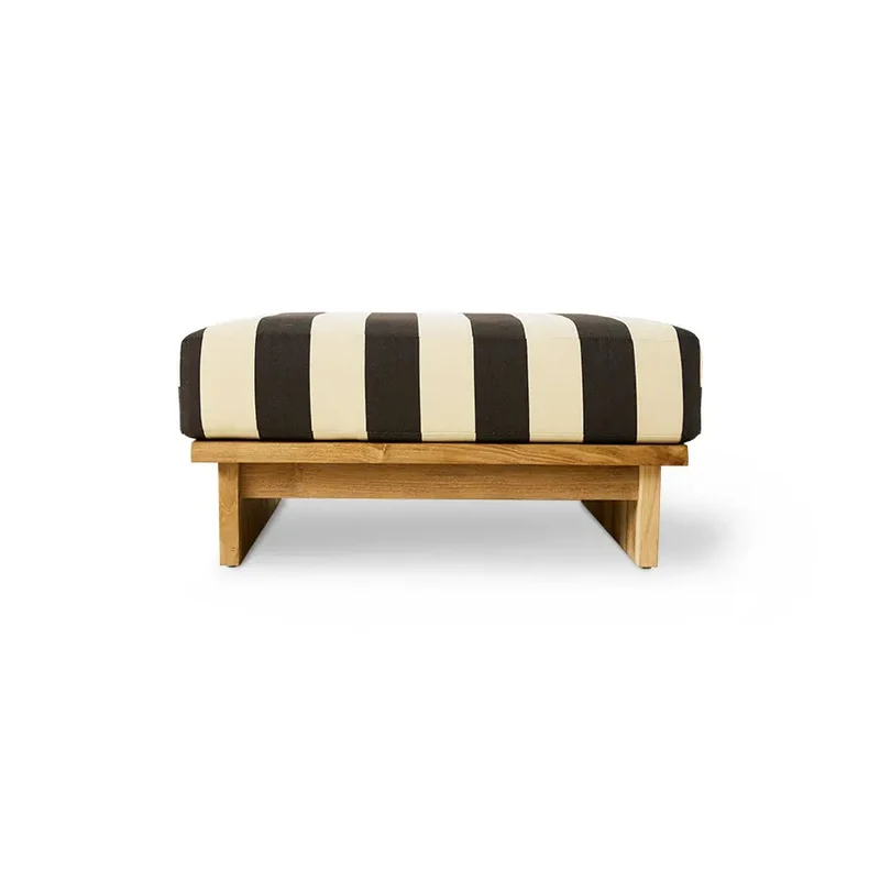 Pouf Outdoor en Teck