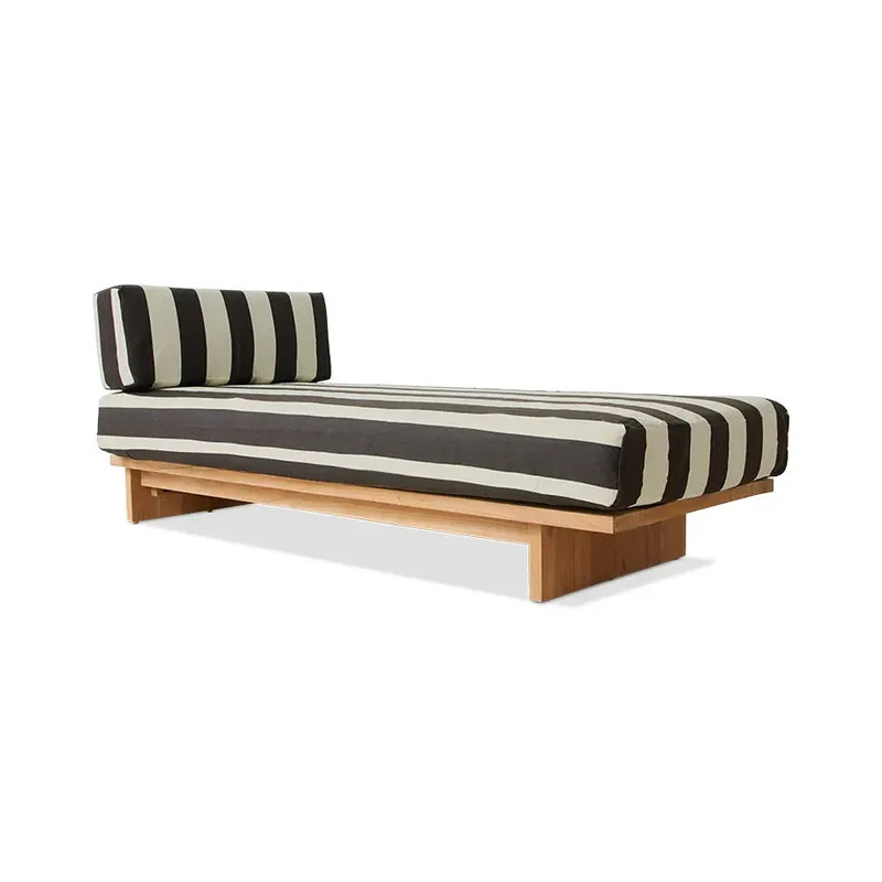 Pouf Outdoor en Teck