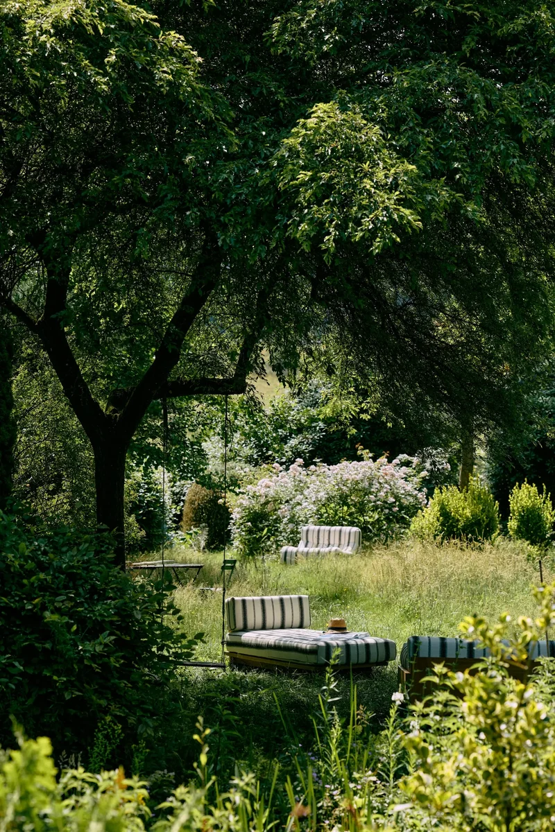 Daybed Outdoor en Teck