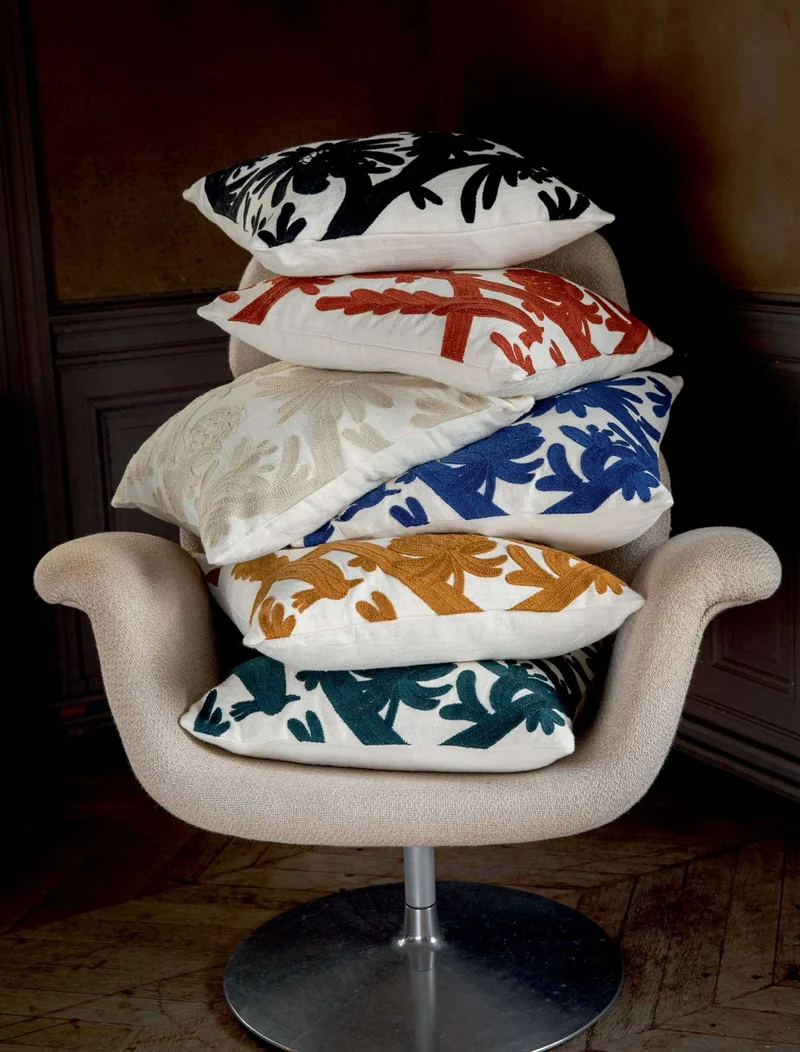 Coussin Elitis Paradis 50 cm x 50 cm